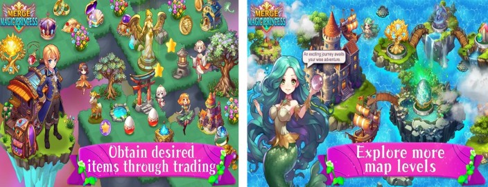 Merge magic princess apk