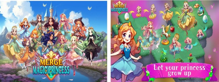 Merge magic princess mod apk