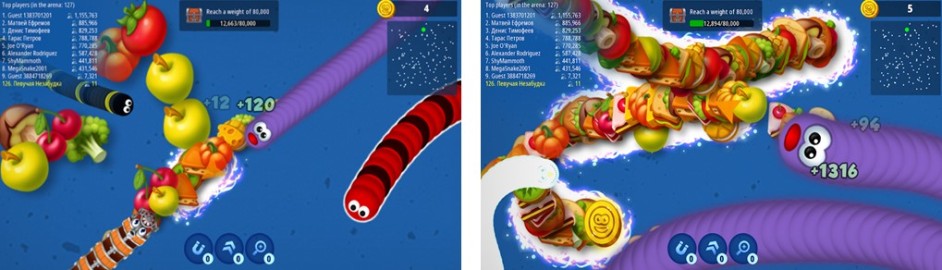 Worms Zone Online download