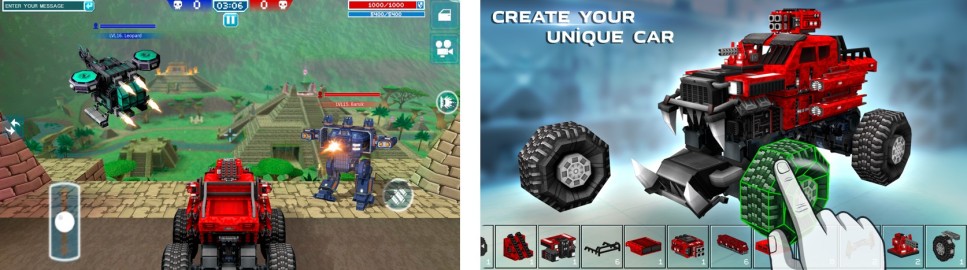 Blocky cars online games apk obb