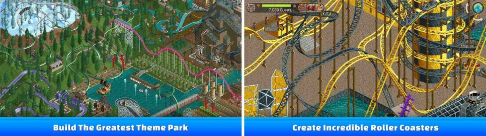 rollercoaster tycoon classic apk